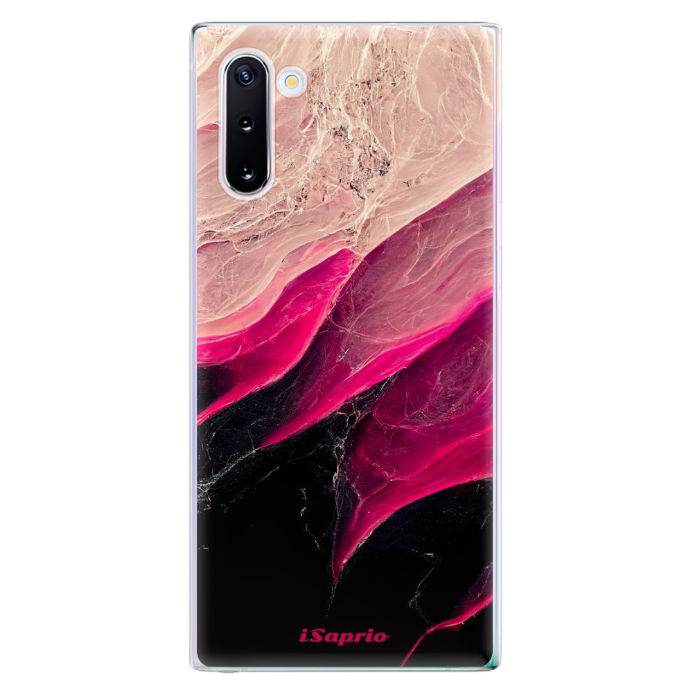 Odolné silikónové puzdro iSaprio - Black and Pink - Samsung Galaxy Note 10