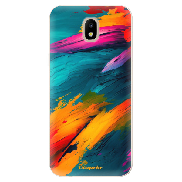Odolné silikónové puzdro iSaprio - Blue Paint - Samsung Galaxy J5 2017