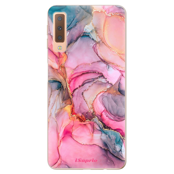 Odolné silikónové puzdro iSaprio - Golden Pastel - Samsung Galaxy A7 (2018)