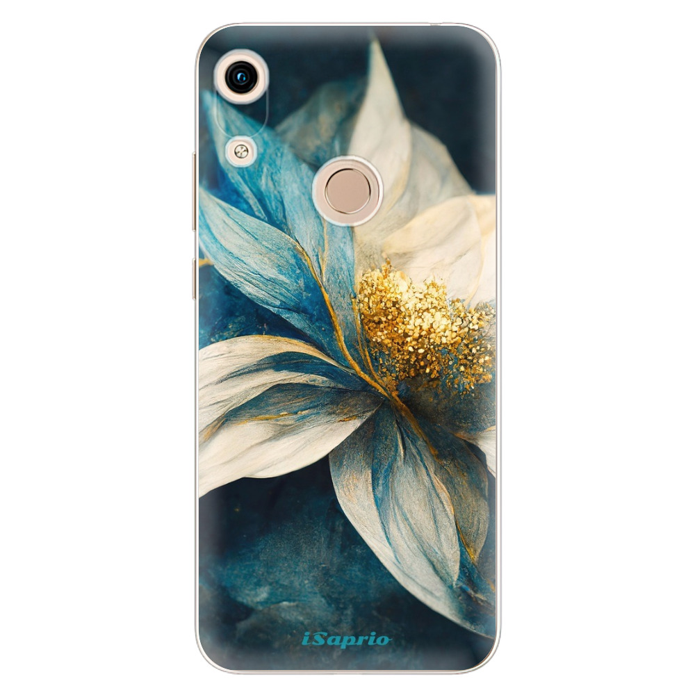 Odolné silikónové puzdro iSaprio - Blue Petals - Huawei Honor 8A