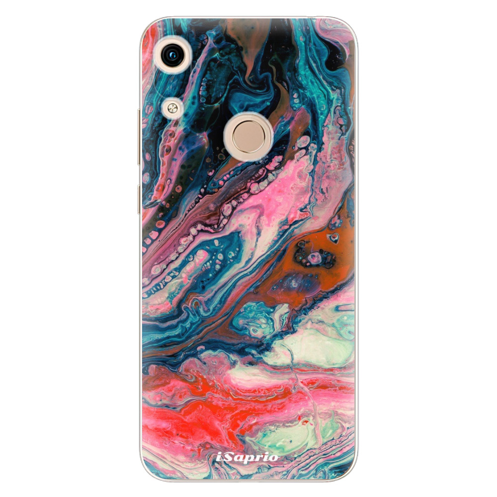 Odolné silikónové puzdro iSaprio - Abstract Paint 01 - Huawei Honor 8A