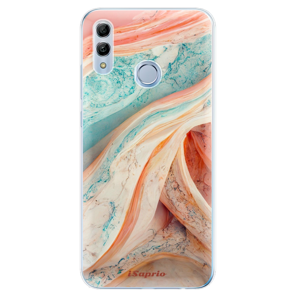 Odolné silikónové puzdro iSaprio - Orange and Blue - Huawei Honor 10 Lite