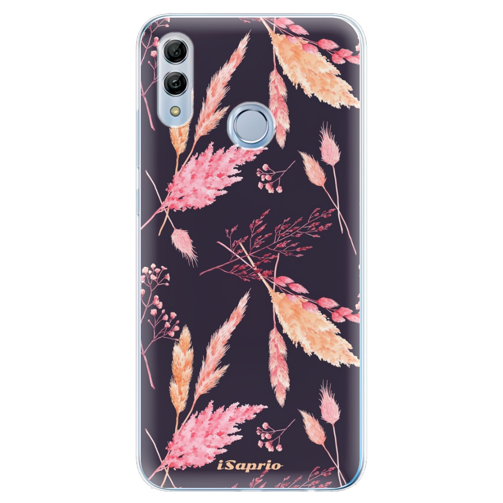 Odolné silikónové puzdro iSaprio - Herbal Pattern - Huawei Honor 10 Lite