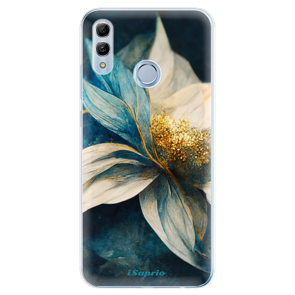 Odolné silikónové puzdro iSaprio - Blue Petals - Huawei Honor 10 Lite
