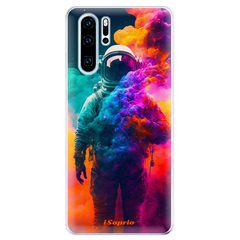 Odolné silikónové puzdro iSaprio - Astronaut in Colors - Huawei P30 Pro