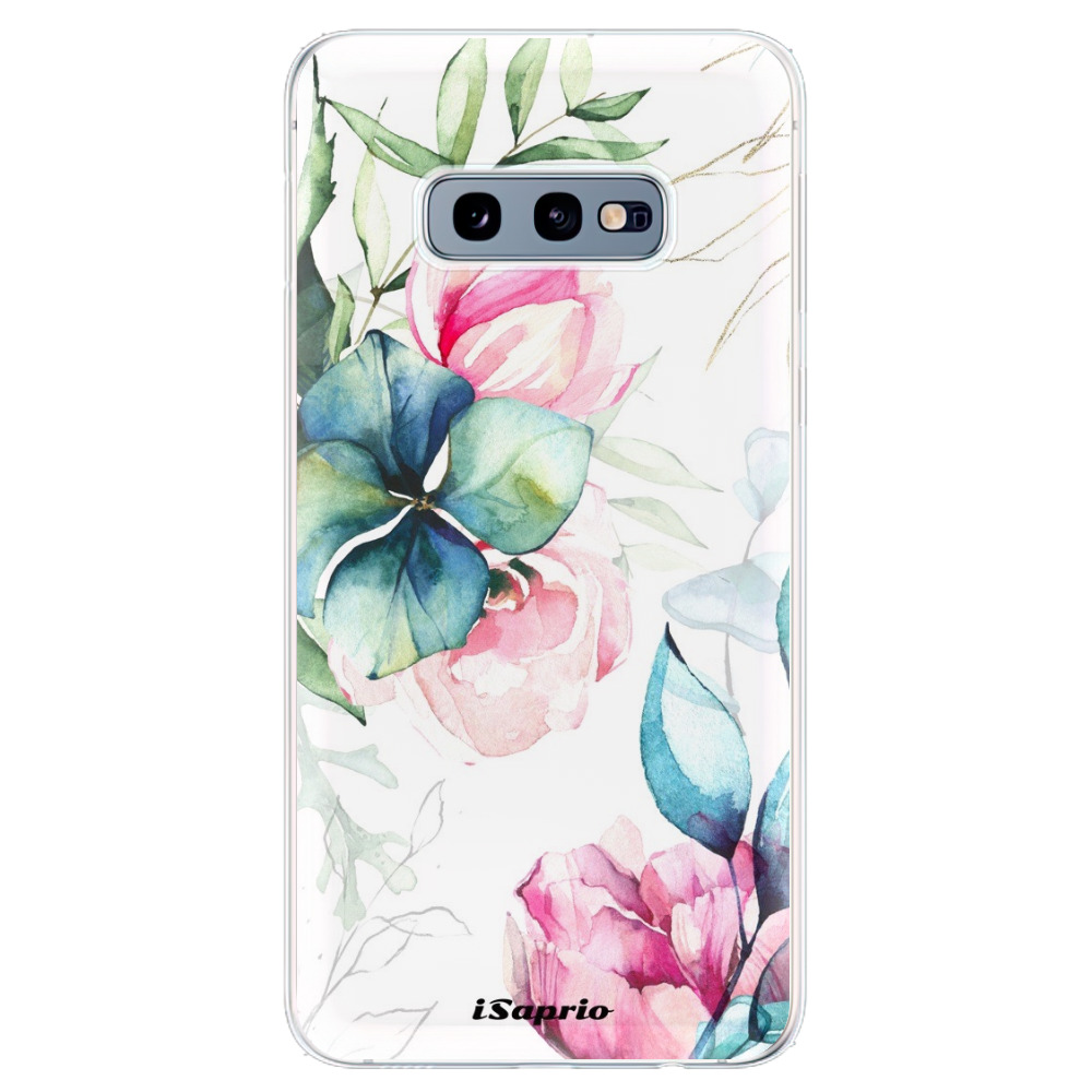 Odolné silikónové puzdro iSaprio - Flower Art 01 - Samsung Galaxy S10e