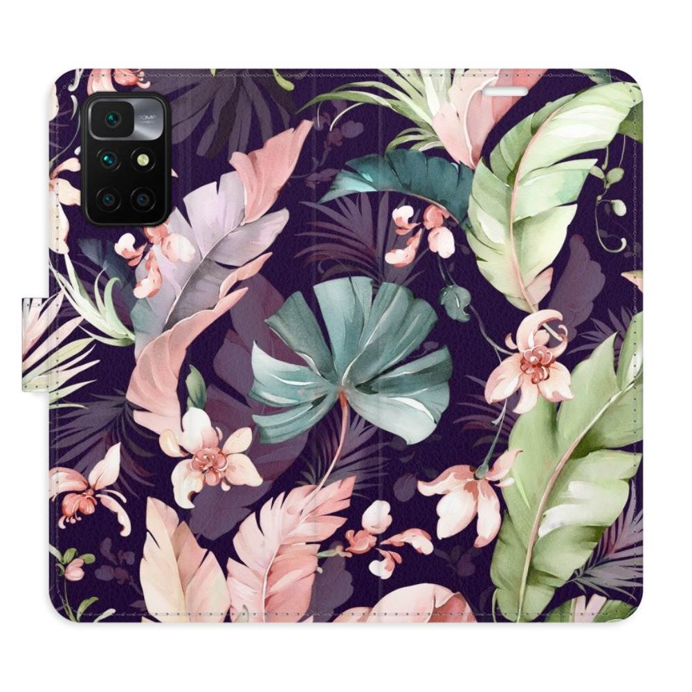 Flipové puzdro iSaprio - Flower Pattern 08 - Xiaomi Redmi 10