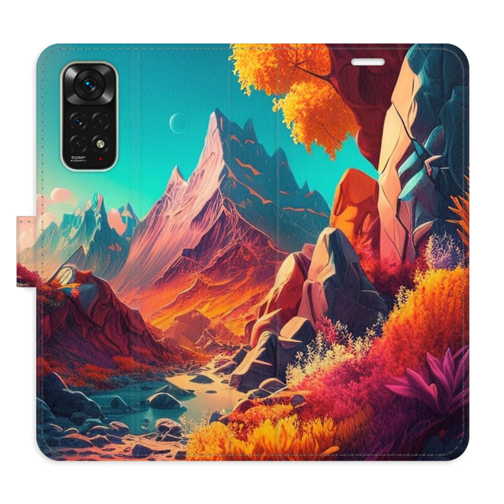 Flipové puzdro iSaprio - Colorful Mountains - Xiaomi Redmi Note 11 / Note 11S
