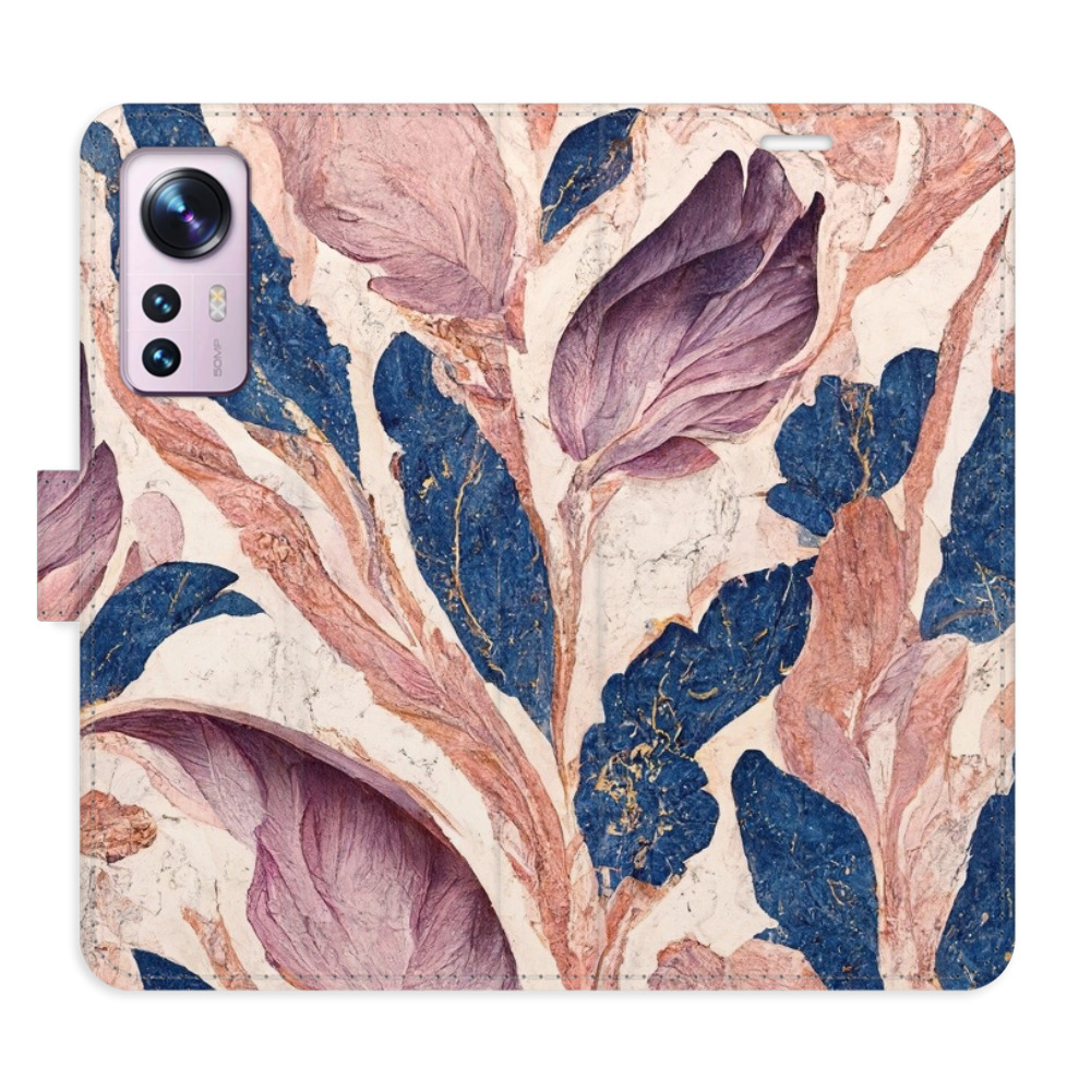 Flipové puzdro iSaprio - Old Leaves 02 - Xiaomi 12 / 12X