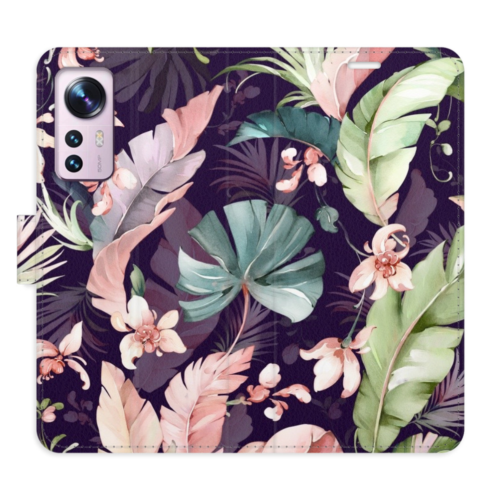 Flipové puzdro iSaprio - Flower Pattern 08 - Xiaomi 12 / 12X