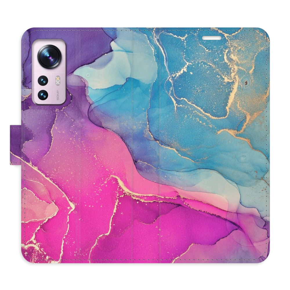 Flipové puzdro iSaprio - Colour Marble 02 - Xiaomi 12 / 12X