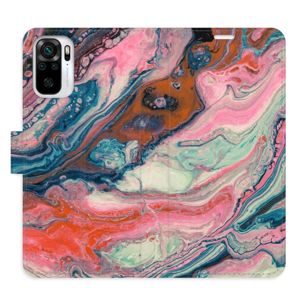 Flipové puzdro iSaprio - Retro Paint - Xiaomi Redmi Note 10 / Note 10S