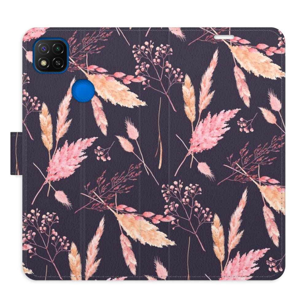 Flipové puzdro iSaprio - Ornamental Flowers 02 - Xiaomi Redmi 9C