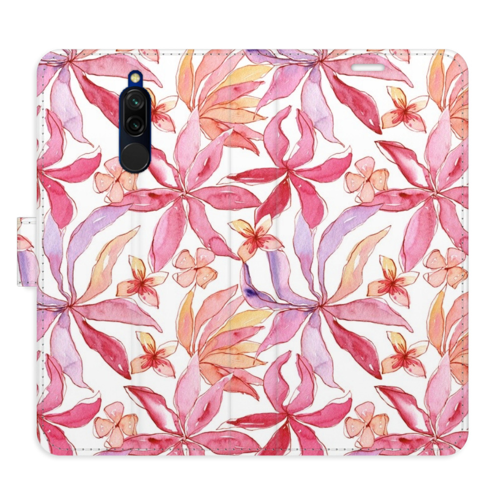 Flipové puzdro iSaprio - Flower Pattern 10 - Xiaomi Redmi 8