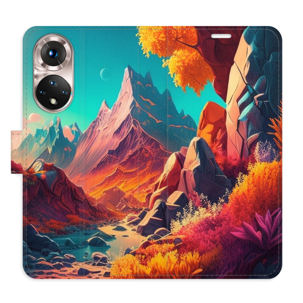 Flipové puzdro iSaprio - Colorful Mountains - Honor 50 / Nova 9
