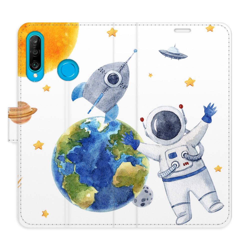 Flipové puzdro iSaprio - Space 06 - Huawei P30 Lite