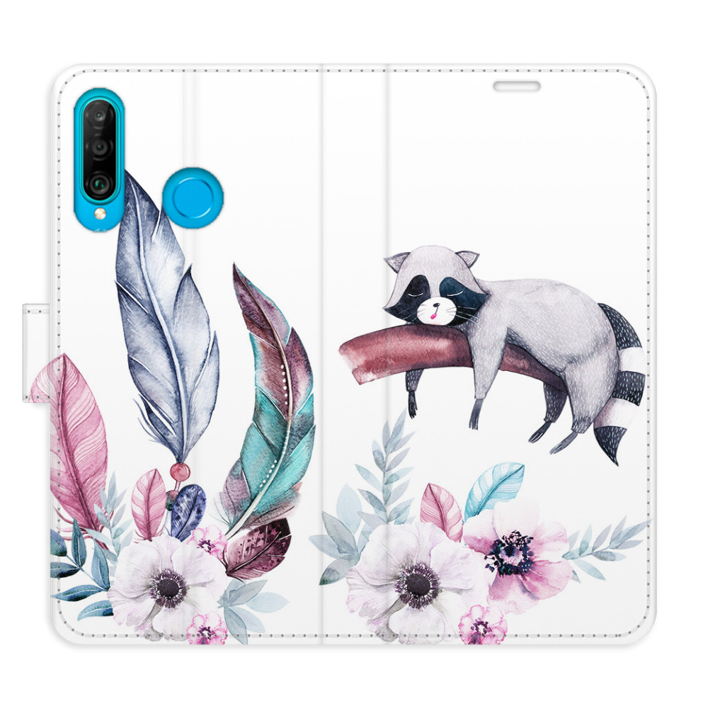 Flipové puzdro iSaprio - Lazy day 02 - Huawei P30 Lite