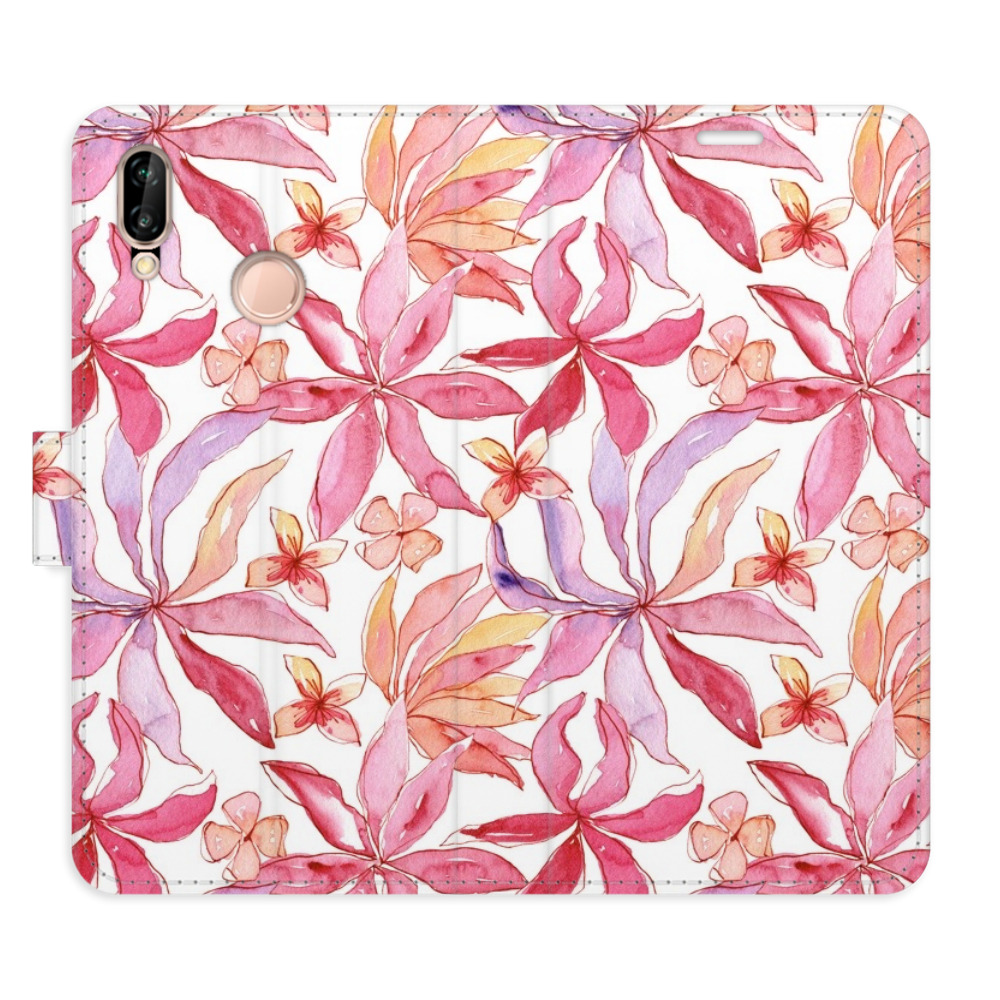 Flipové puzdro iSaprio - Flower Pattern 10 - Huawei P20 Lite