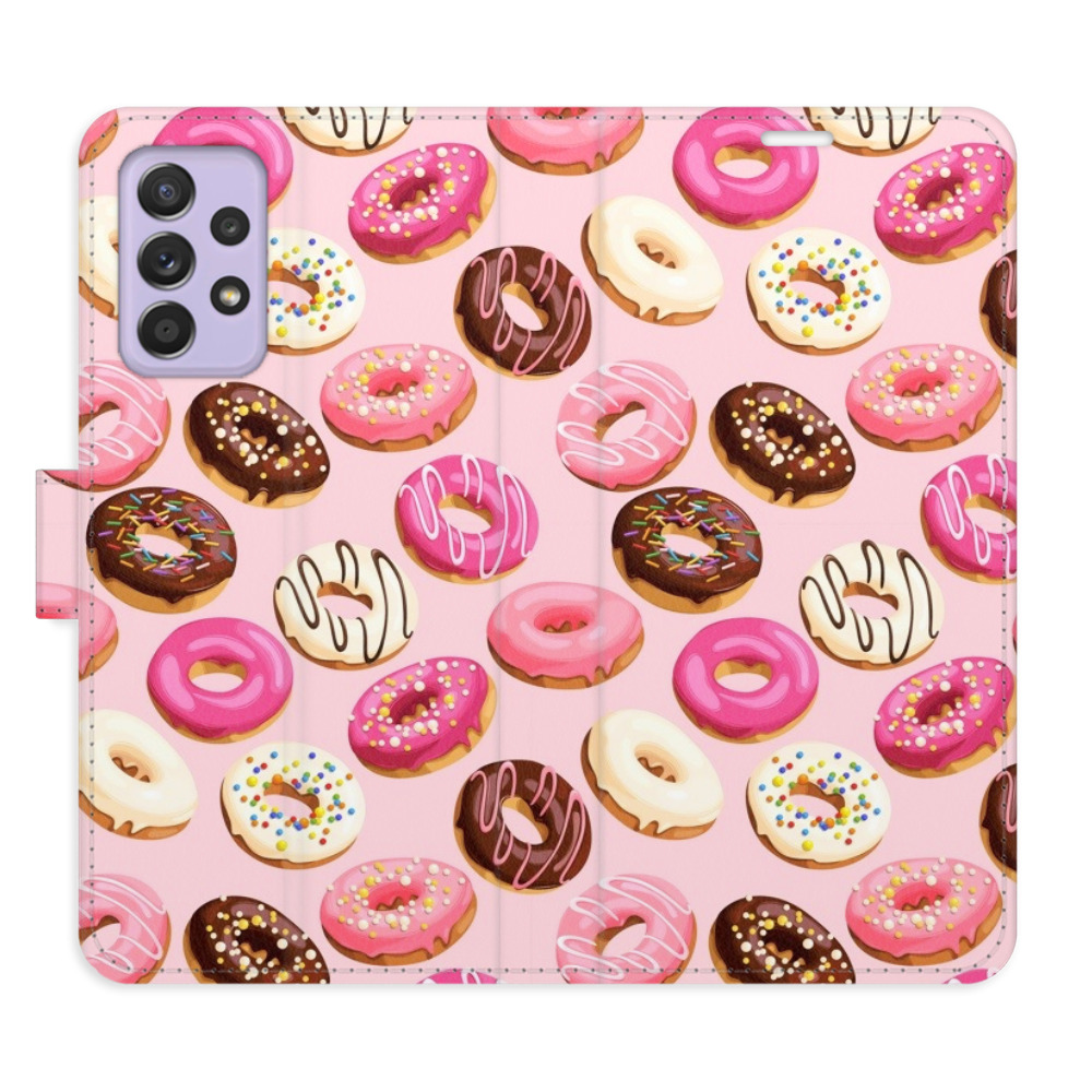 Flipové puzdro iSaprio - Donuts Pattern 03 - Samsung Galaxy A52 / A52 5G / A52s
