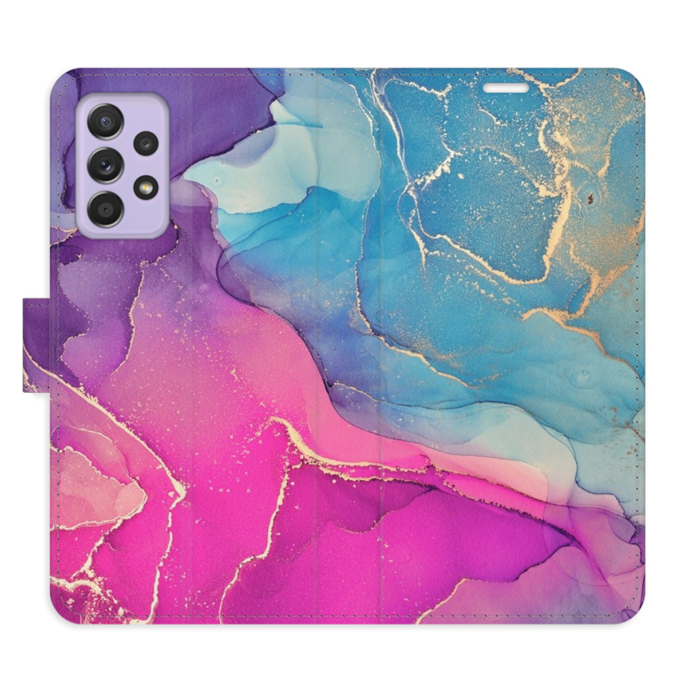 Flipové puzdro iSaprio - Colour Marble 02 - Samsung Galaxy A52 / A52 5G / A52s