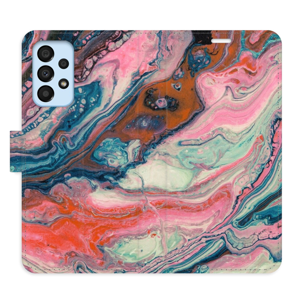 Flipové puzdro iSaprio - Retro Paint - Samsung Galaxy A33 5G