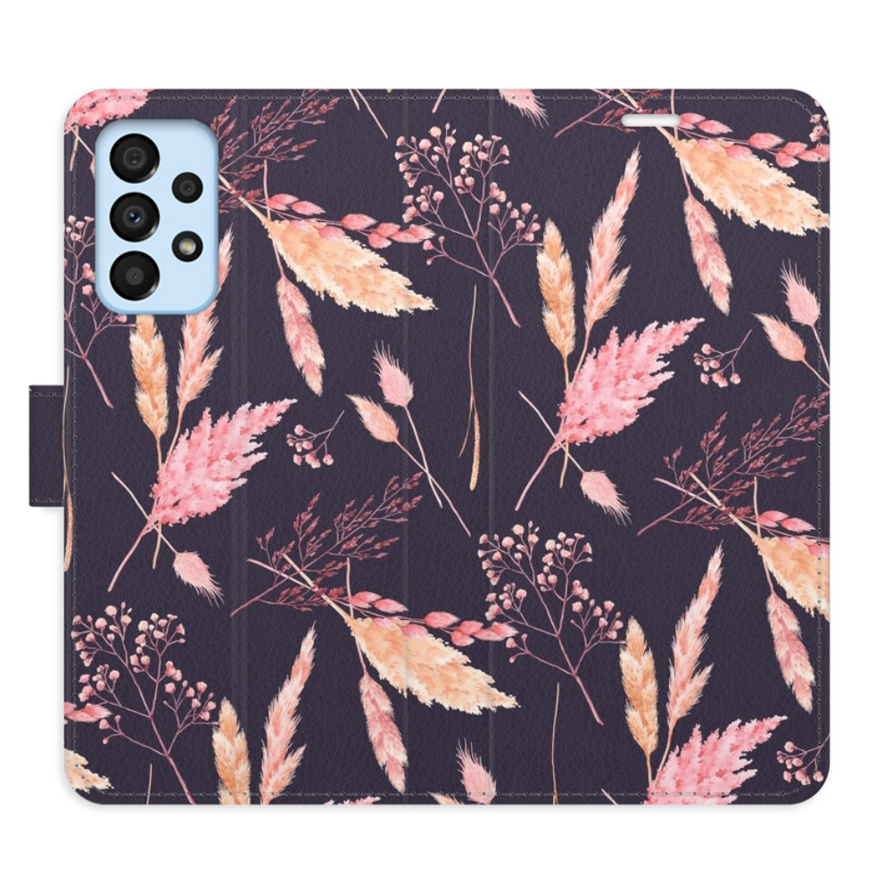 Flipové puzdro iSaprio - Ornamental Flowers 02 - Samsung Galaxy A33 5G