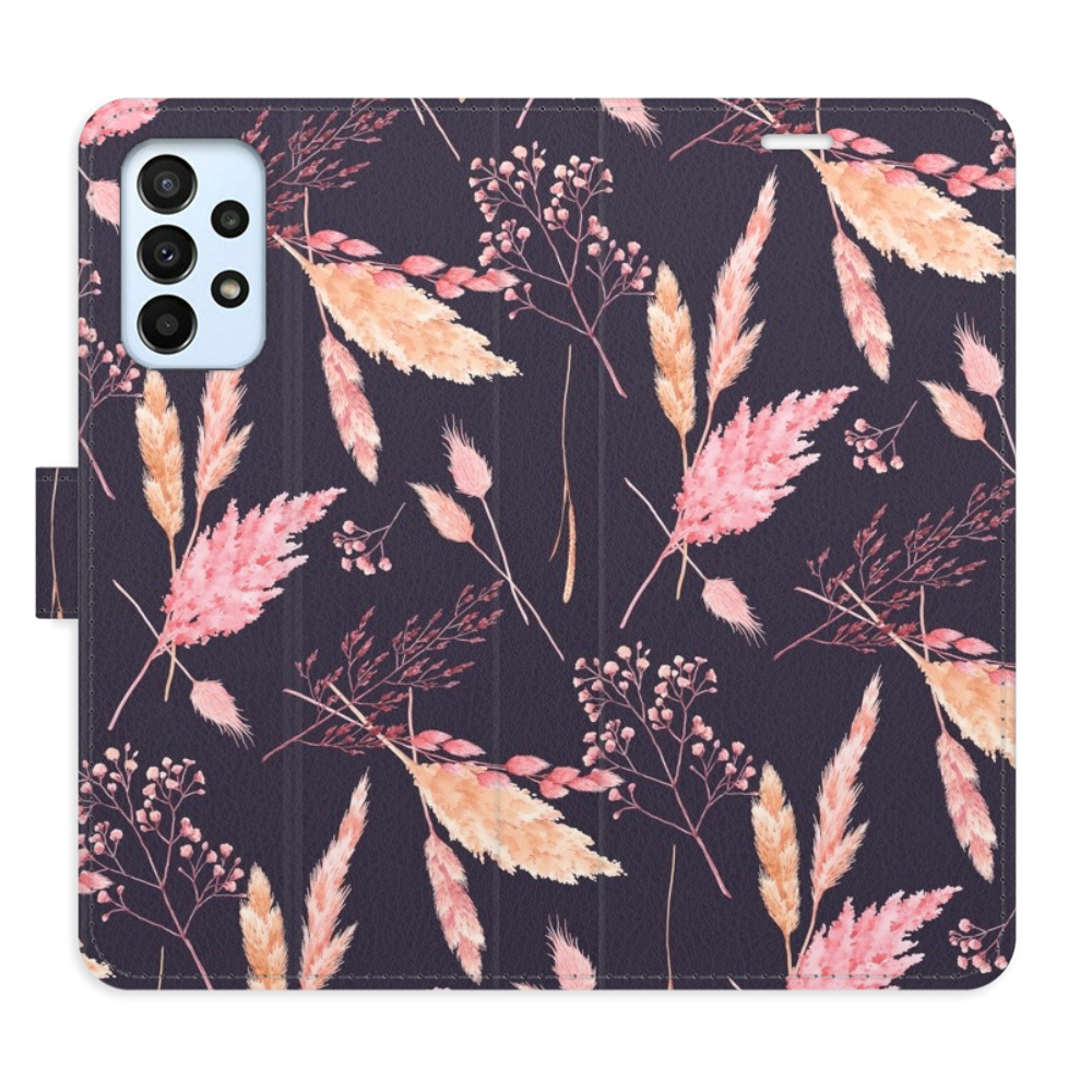 Flipové puzdro iSaprio - Ornamental Flowers 02 - Samsung Galaxy A23 / A23 5G