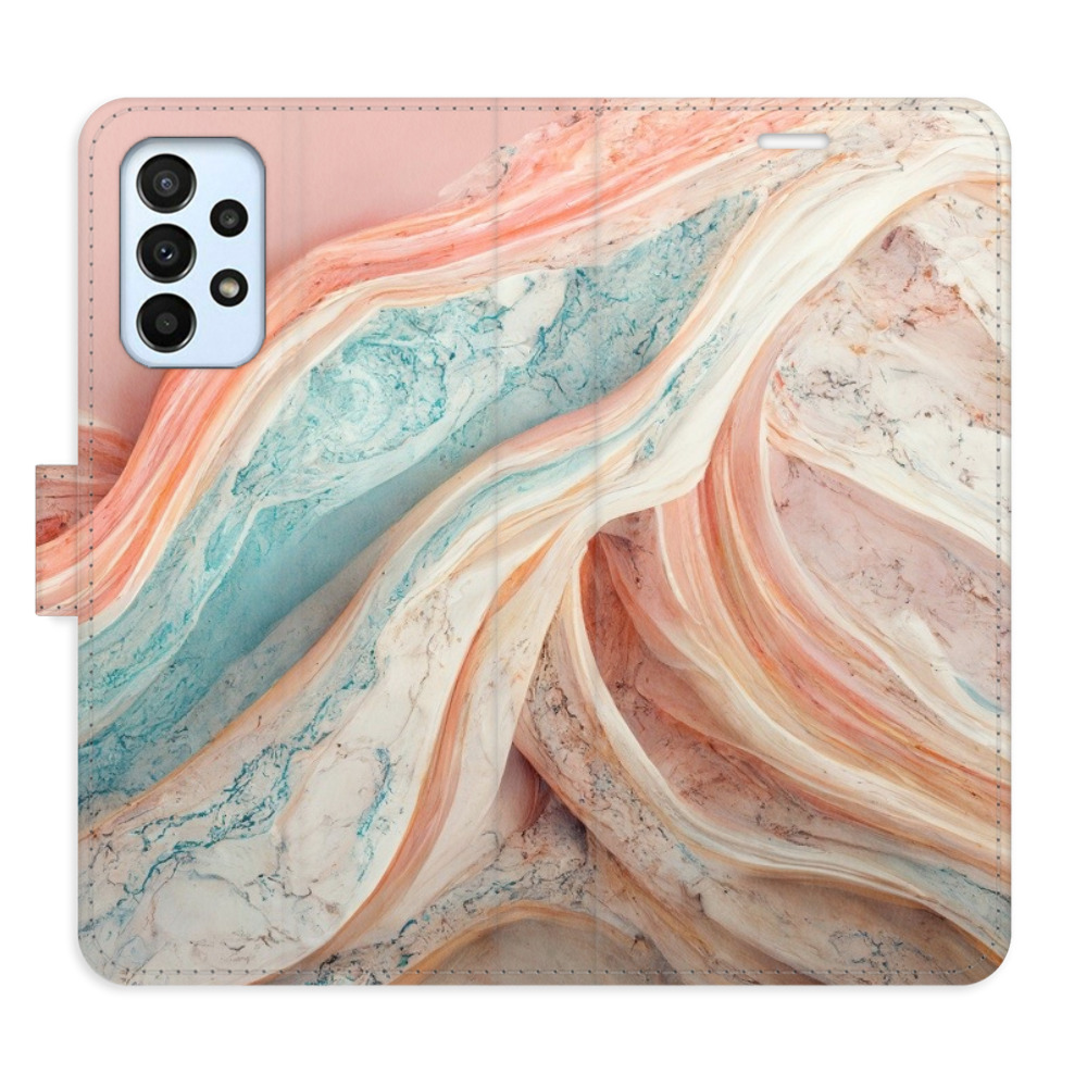 Flipové puzdro iSaprio - Colour Marble - Samsung Galaxy A23 / A23 5G