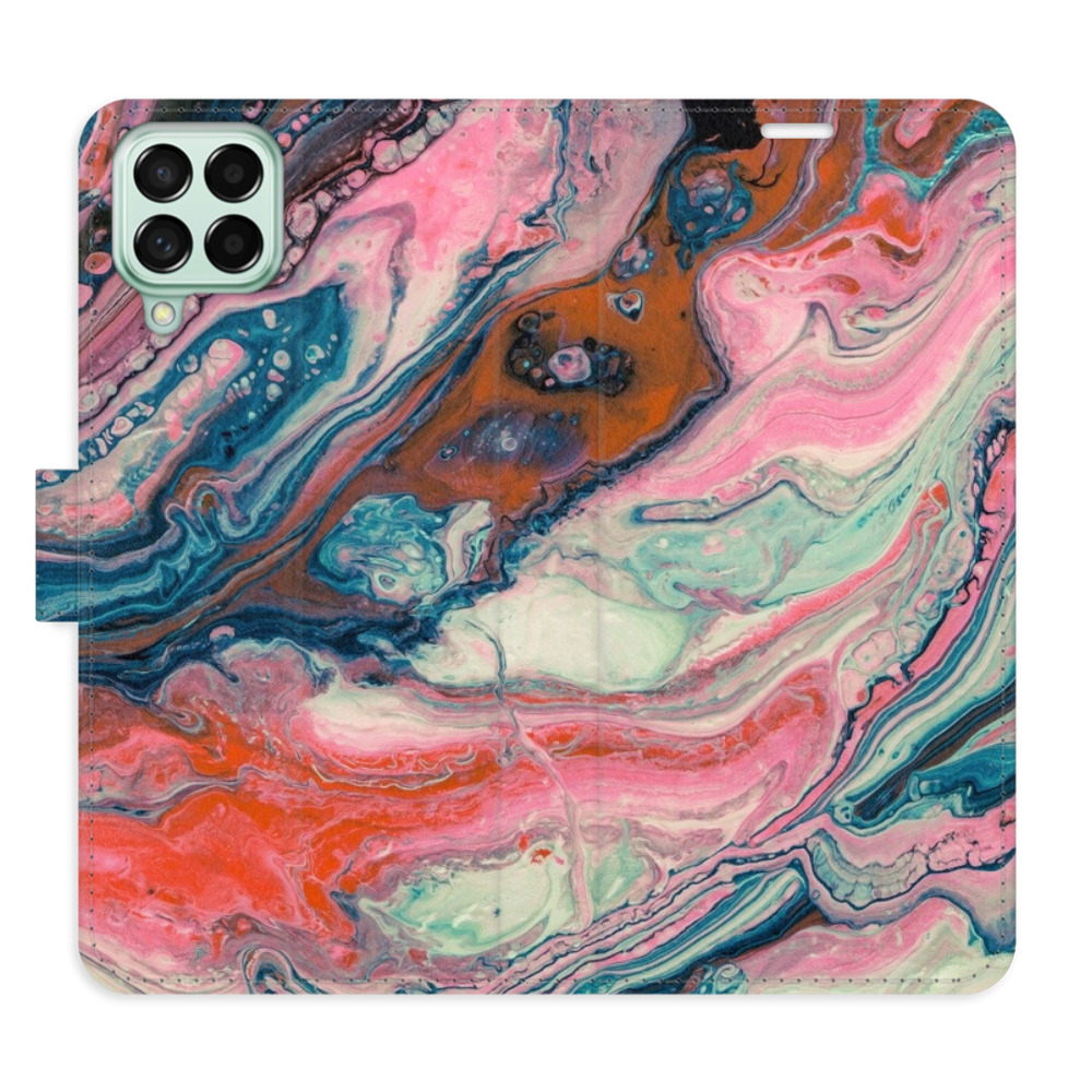 Flipové puzdro iSaprio - Retro Paint - Samsung Galaxy M53 5G