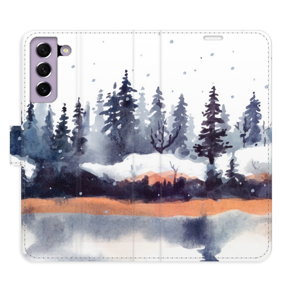 Flipové puzdro iSaprio - Winter 02 - Samsung Galaxy S21 FE 5G