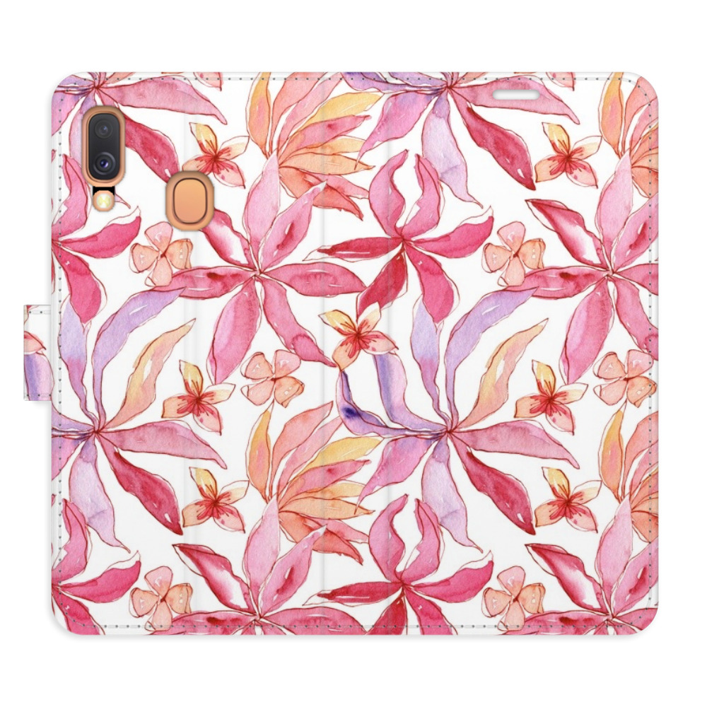 Flipové puzdro iSaprio - Flower Pattern 10 - Samsung Galaxy A40