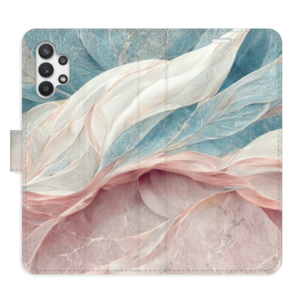 Flipové puzdro iSaprio - Old Leaves 03 - Samsung Galaxy A32