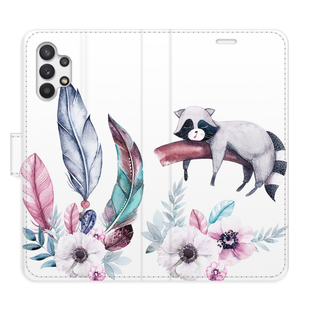 Flipové puzdro iSaprio - Lazy day 02 - Samsung Galaxy A32