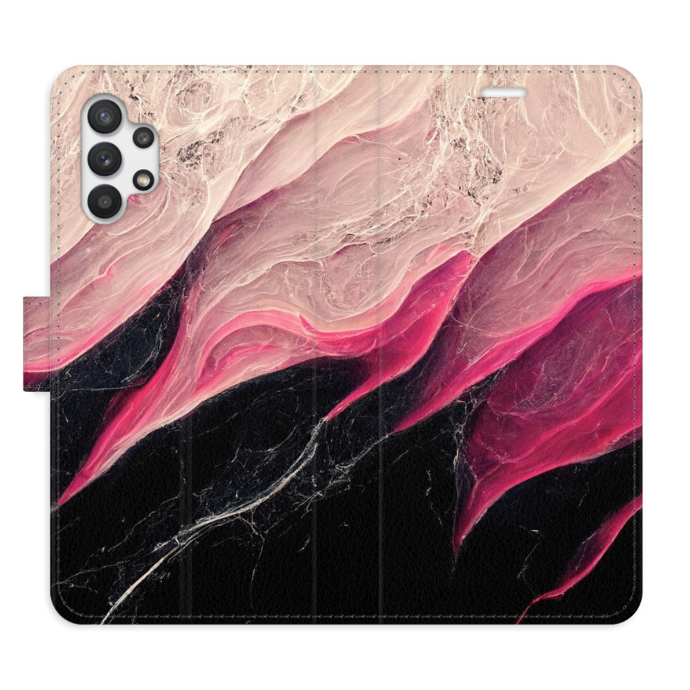 Flipové puzdro iSaprio - BlackPink Marble - Samsung Galaxy A32