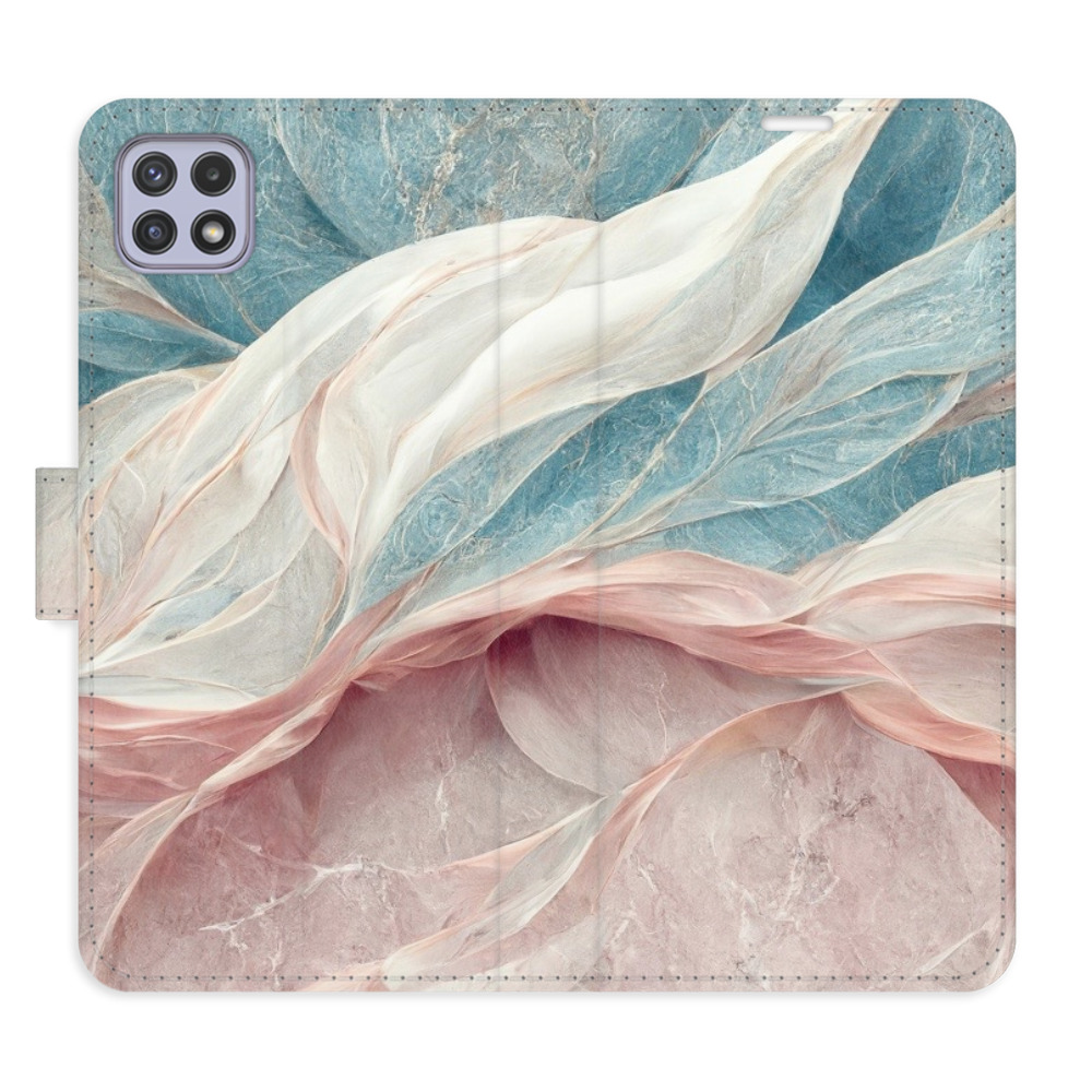 Flipové puzdro iSaprio - Old Leaves 03 - Samsung Galaxy A22 5G