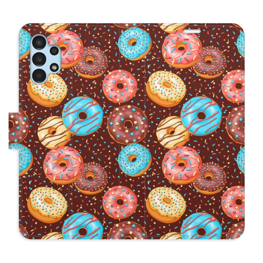 Flipové puzdro iSaprio - Donuts Pattern - Samsung Galaxy A13 / A13 5G