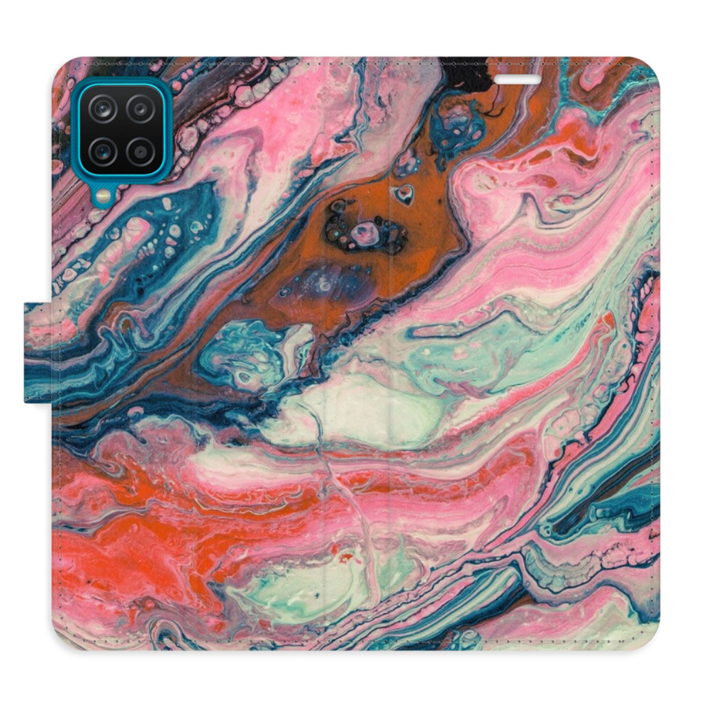 Flipové puzdro iSaprio - Retro Paint - Samsung Galaxy A12