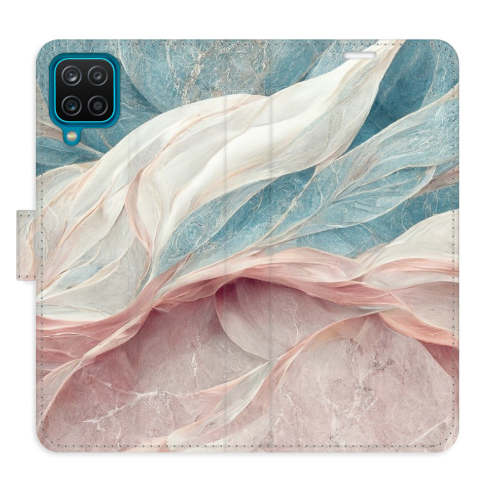 Flipové puzdro iSaprio - Old Leaves 03 - Samsung Galaxy A12