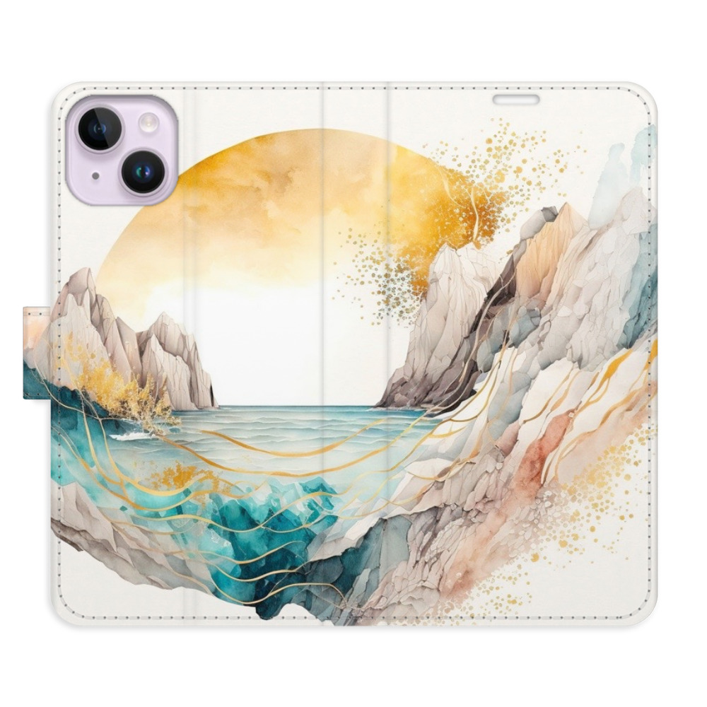 Flipové puzdro iSaprio - Winter in the Mountains - iPhone 14 Plus