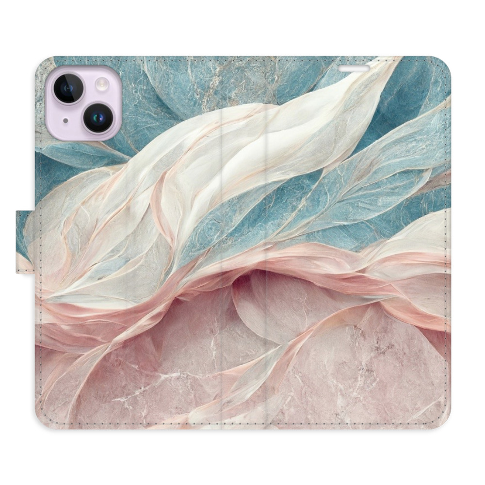 Flipové puzdro iSaprio - Old Leaves 03 - iPhone 14 Plus