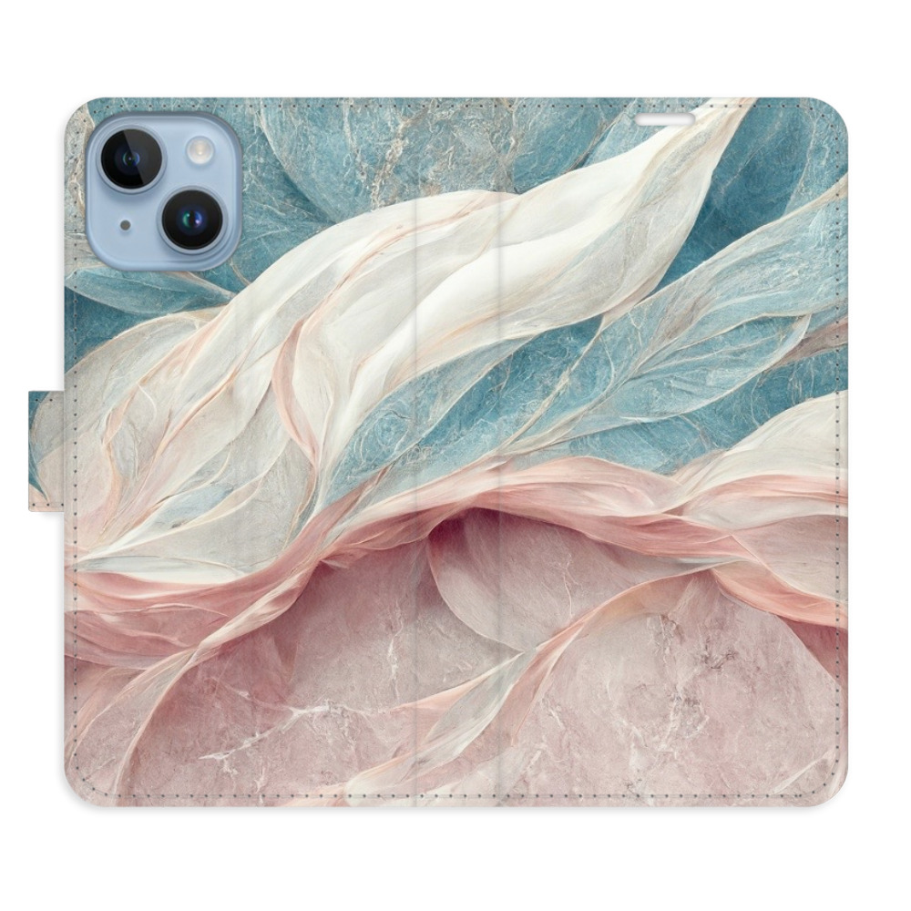 Flipové puzdro iSaprio - Old Leaves 03 - iPhone 14