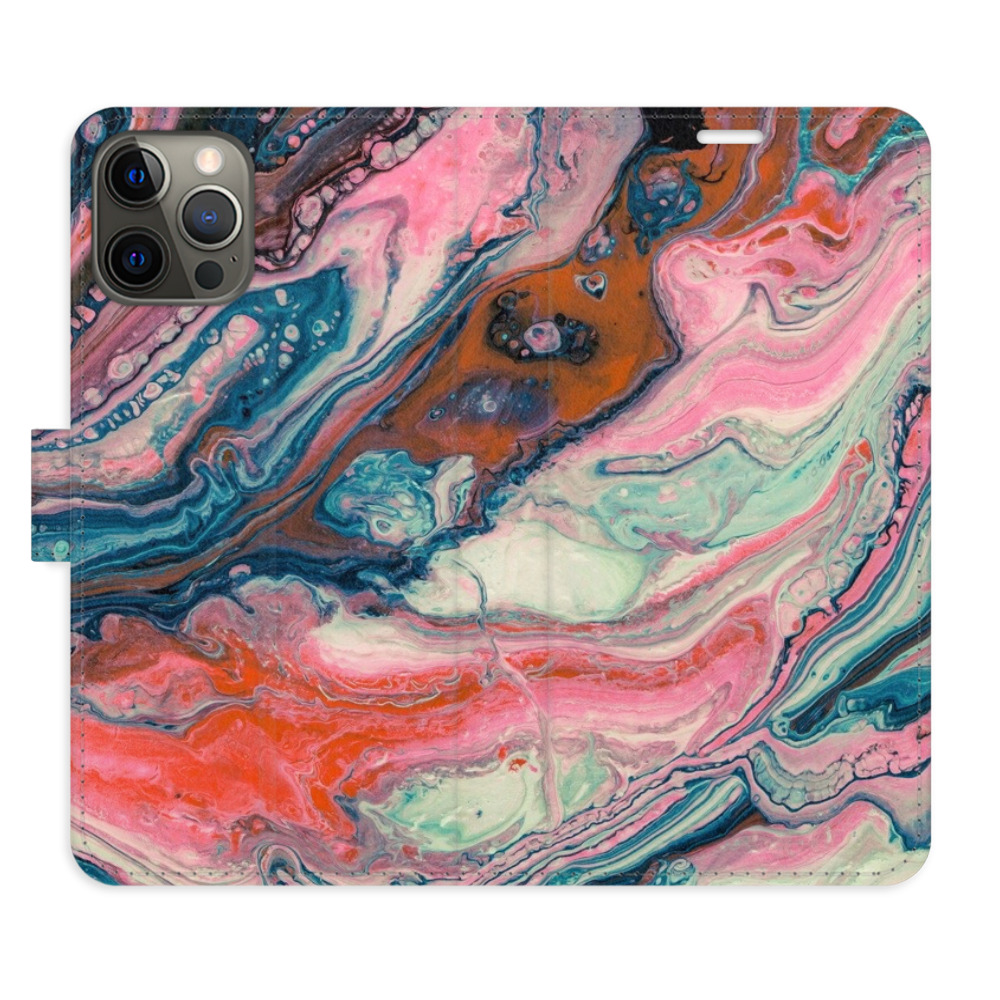 Flipové puzdro iSaprio - Retro Paint - iPhone 12/12 Pro