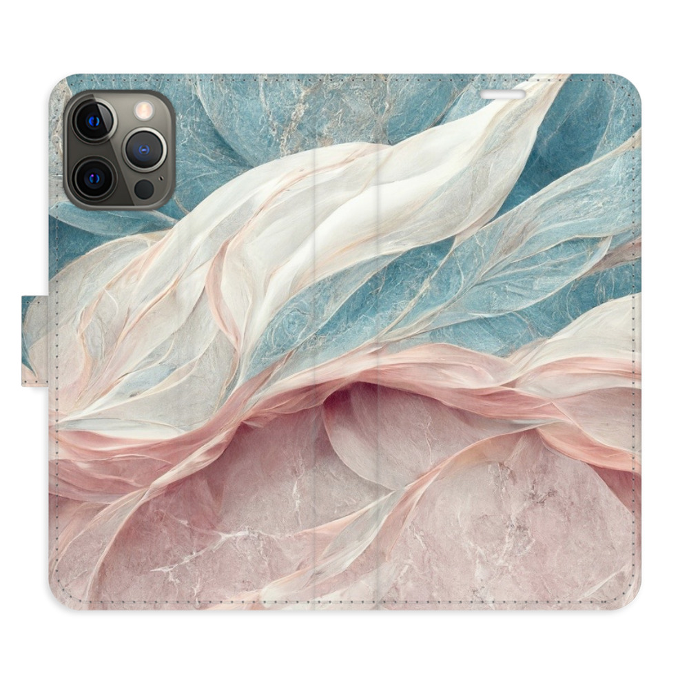 Flipové puzdro iSaprio - Old Leaves 03 - iPhone 12/12 Pro