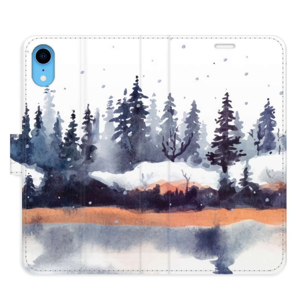 Flipové puzdro iSaprio - Winter 02 - iPhone XR