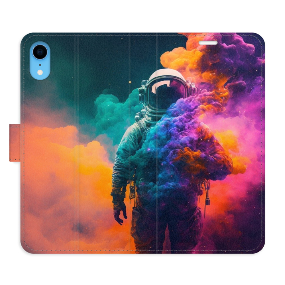 Flipové puzdro iSaprio - Astronaut in Colours 02 - iPhone XR