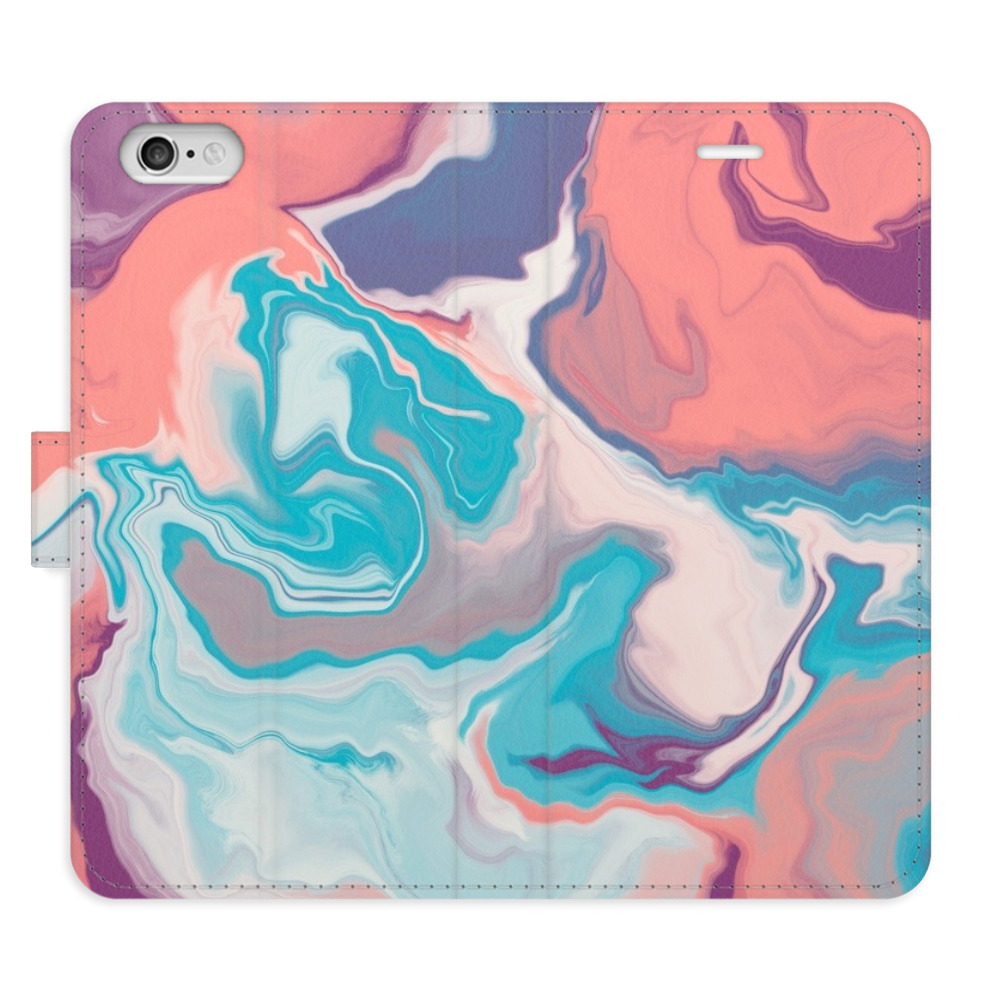 Flipové puzdro iSaprio - Abstract Paint 06 - iPhone 6/6S