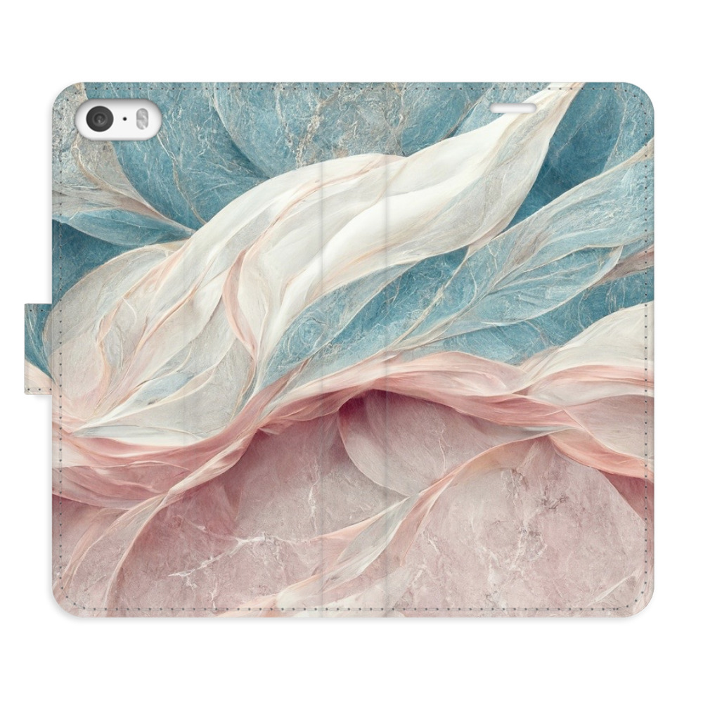 Flipové puzdro iSaprio - Old Leaves 03 - iPhone 5/5S/SE