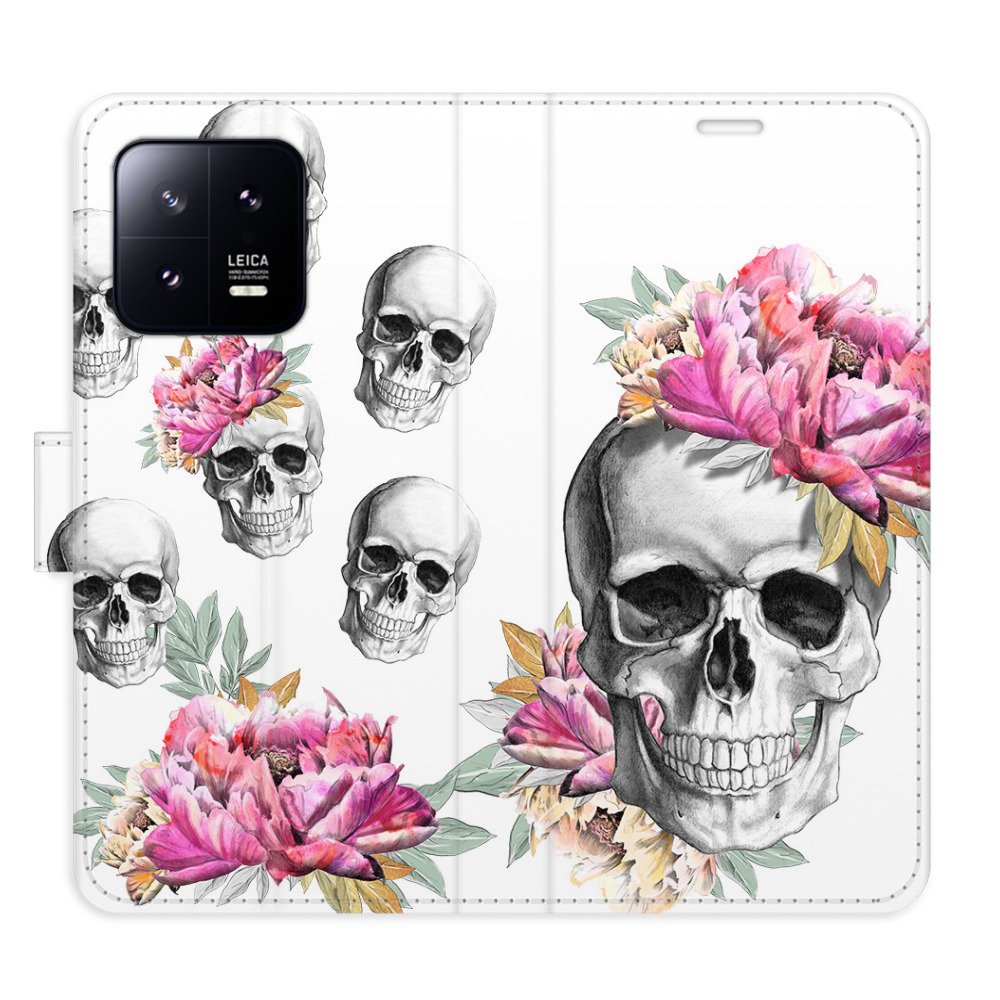 Flipové puzdro iSaprio - Crazy Skull - Xiaomi 13