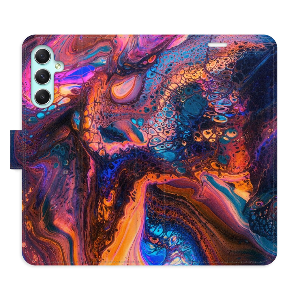 Flipové puzdro iSaprio - Magical Paint - Samsung Galaxy A34 5G