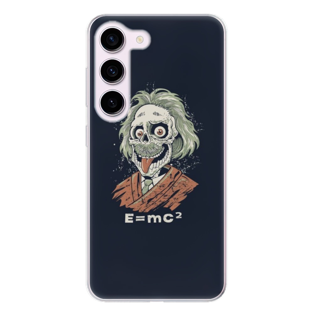 Odolné silikónové puzdro iSaprio - Einstein 01 - Samsung Galaxy S23 5G